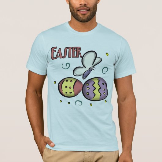 Butterfly Easter T-shirts (Voorkant)