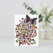 Butterfly_Effect Briefkaart (Staand voorkant)