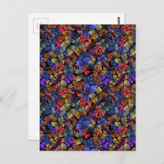 Butterfly-effect Briefkaart (Voorkant / Achterkant)