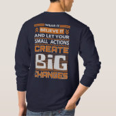 Butterfly Effect Chaos Theory T-shirt (Achterkant)