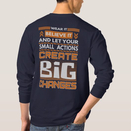 Butterfly Effect Chaos Theory T-shirt (Achterkant)