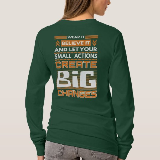 Butterfly Effect Chaos Theory T-shirt (Achterkant)