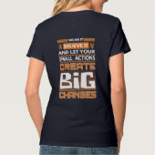 Butterfly Effect Chaos Theory T-shirt (Achterkant)