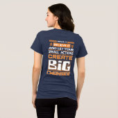 Butterfly Effect Chaos Theory T-shirt (Achterkant volledig)