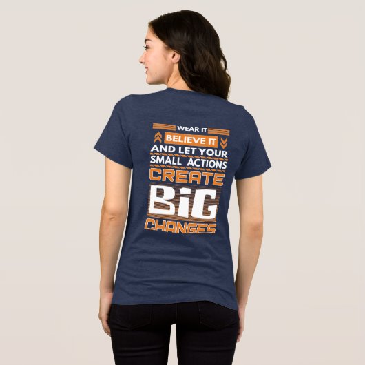 Butterfly Effect Chaos Theory T-shirt (Achterkant volledig)