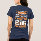 Butterfly Effect Chaos Theory T-shirt (Achterkant)