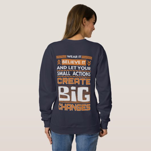 Butterfly Effect Chaos Theory T-shirt (Achterkant volledig)