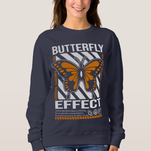 Butterfly Effect Chaos Theory T-shirt (Voorkant)