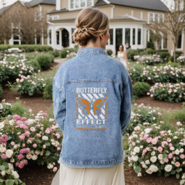 Butterfly Effect Chaos Theory T-shirt Denim Jacket