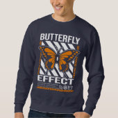 Butterfly Effect Chaos Theory Trui (Voorkant)