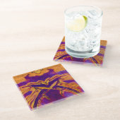 Butterfly-effect Glazen Onderzetter (Schuin)