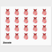 Butterfly_Effect Ronde Sticker (Vel)