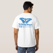 Butterfly-effect T-shirt (Achterkant volledig)
