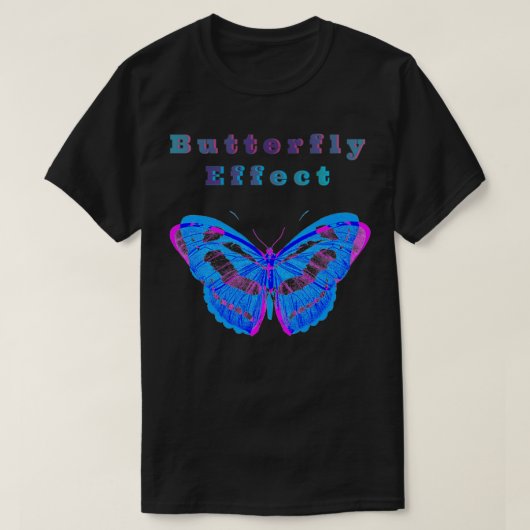 Butterfly-effect T-shirt (Design voorkant)