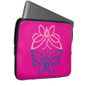 Butterfly Electronics Bag Laptop Sleeve (Voorkant Rechts)