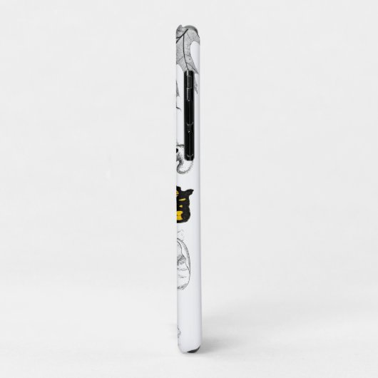 Butterfly en Botanische OtterBox iPhone Case (Achterkant/links)