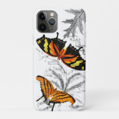 Butterfly en Botanische OtterBox iPhone Case (Achterkant)