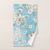 Butterfly en Daisy Delight Bad Handdoek (Handdoek)