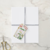 Butterfly en Dinosaurs Joint Sibling Gift Labels Cadeaulabel (Met Touw)