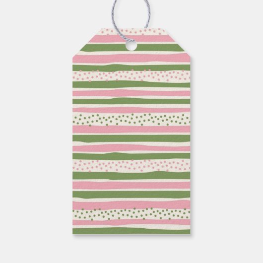 Butterfly en Dinosaurs Joint Sibling Gift Labels Cadeaulabel (Achterkant)