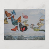 Butterfly en Fairy Queen Butterflies Fairies Briefkaart (Voorkant)