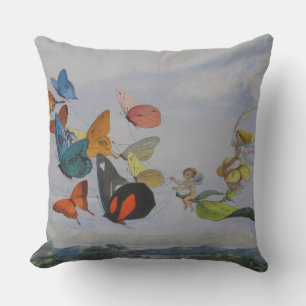Butterfly en Fairy Queen Butterflies Fairies Buitenkussen