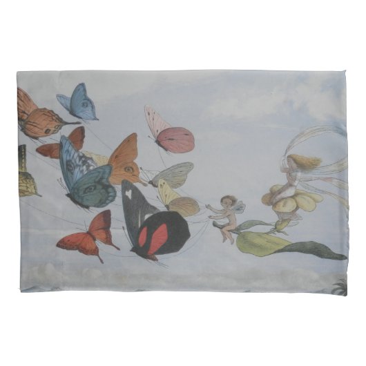 Butterfly en Fairy Queen Butterflies Fairies Kussensloop (Voorkant)