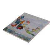 Butterfly en Fairy Queen Butterflies Fairies Tegeltje (Zijkant)