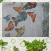 Butterfly en Fairy Queen Butterflies Fairies Theedoek (Gevouwen)