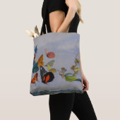 Butterfly en Fairy Queen Butterflies Fairies Tote Bag (Dichtbij)