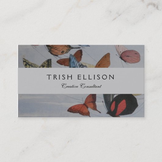 Butterfly en Fairy Queen Butterflies Fairies Visitekaartje (Voorkant)