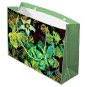 Butterfly en Flower Rodilius Gift Bag Groot Cadeauzakje (Achterkant Gekanteld)