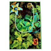 Butterfly en Flower Rodilius Gift Bag Medium Cadeauzakje (Voorkant)