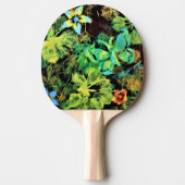 Butterfly en Flower Rodilius Ping Pong Paddle Tafeltennisbatje (Voorkant)