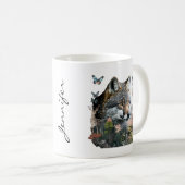 Butterfly en Fox Mok (Voorkant rechts)