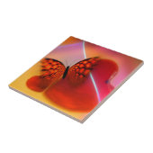 Butterfly en harten tegeltje (Zijkant)