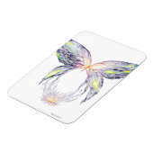 Butterfly en lotus magneet (Linkerzijde)