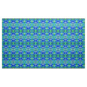 Butterfly en Medallion Batik Pattern in Blue Stof (Yard (91,4 cm))