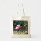 Butterfly en Roos van Sharon Canvas tas (Voorkant)