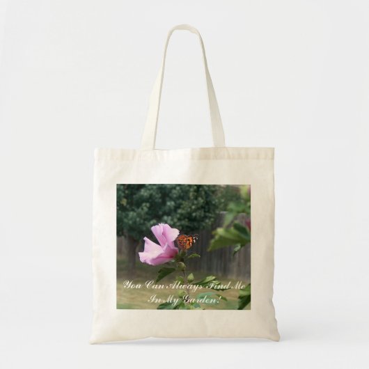 Butterfly en Roos van Sharon Canvas tas (Voorkant)