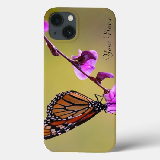Butterfly en roze Kisses iPad mini Case (Achterkant)