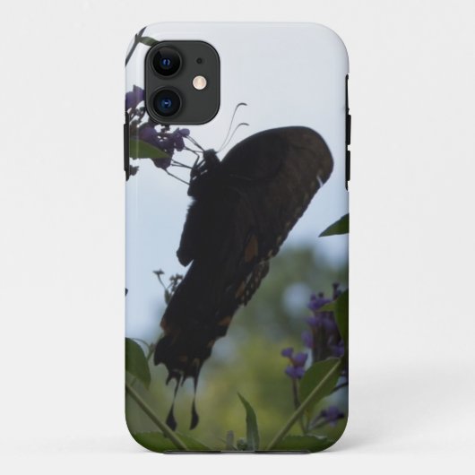 Butterfly en Sky Case-Mate iPhone Case (Achterkant)