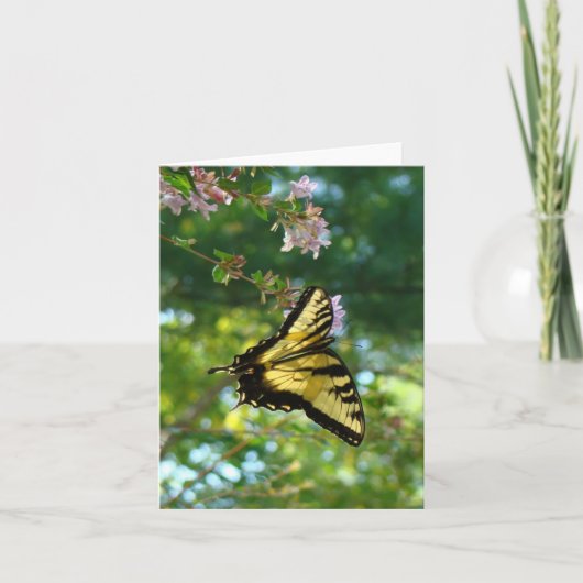 Butterfly en Sky Kaart (Voorkant)