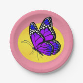 Butterfly en Sun voor Bord van papier (Voorkant)
