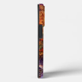 Butterfly en tuingodin in Waterverf Blues Case-Mate iPhone Case (Achterkant / Rechts)