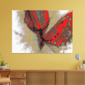 Butterfly Energy Canvas Afdruk (Insitu (Woonkamer))