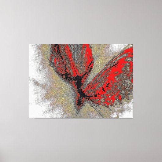 Butterfly Energy Canvas Afdruk (Voorkant)