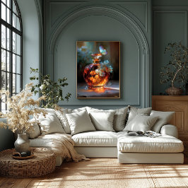 Butterfly Essence – Betoverd bloemig parfum Canvas Afdruk