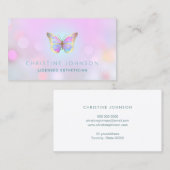Butterfly Esthetician Salon Spa Visitekaartje (Voorkant / Achterkant)