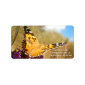 Butterfly. Etiket (Voorkant)